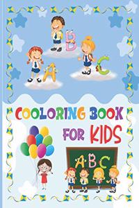 ABC Coloring Book For Kids