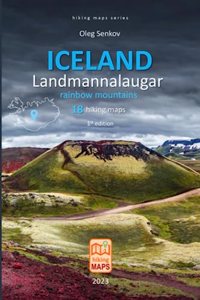 ICELAND, Landmannalaugar rainbow mountains, hiking maps