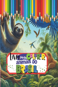 Animais do Brasil - Colorir