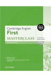 Cambridge English First Masterclass Workbook Without Key