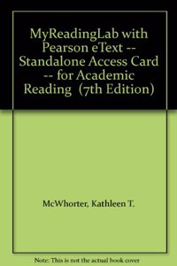 MyLab Reading with Pearson eText -- Standalone Access Card -- for Academic Reading