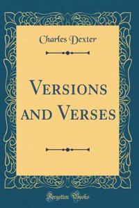 Versions and Verses (Classic Reprint)