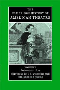 Cambridge History of American Theatre