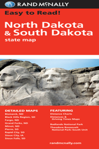 Rand McNally North Dakota/South Dakota State Map