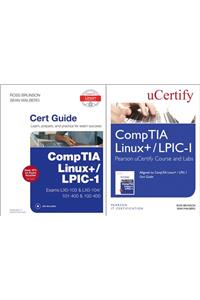 Comptia Linux+ / Lpic-1 Textbook and Pearson Ucertify Course and Labs Bundle