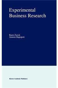 Experimental Business Research