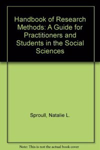 Handbook of Research Methods