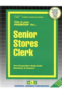 Senior Stores Clerk