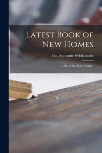 Latest Book of New Homes