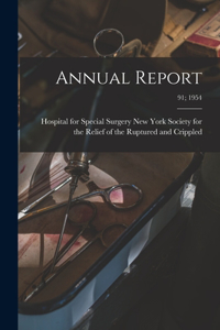 Annual Report; 91; 1954