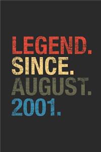 Legend Since August 2001