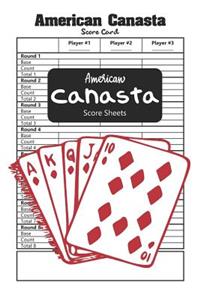 American Canasta Score Sheets