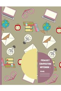Primary composition notebook