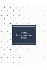Home Inventory Log Book