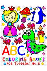 ABC Coloring Books for Toddlers No.27