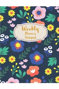 Weekly Planner Notepad