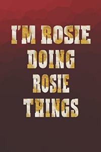 I'm Rosie Doing Rosie Things