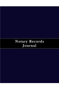 Notary Records Journal: Notary journal, Notary Public Journal, Notary Logbook, Notary Public Book