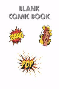 Blank Comic Book