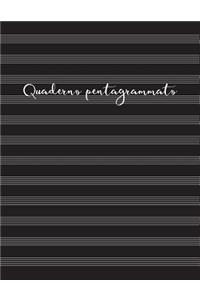 Quaderno pentagrammato