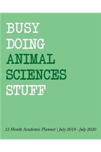 Busy Doing Animal Sciences Stuff