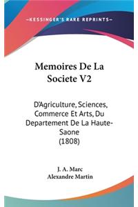 Memoires De La Societe V2