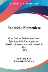 Kantische Blumenlese