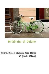 Vertebrates of Ontario