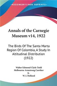 Annals of the Carnegie Museum v14, 1922