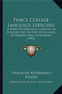 Peirce College Language Exercises