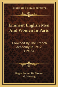Eminent English Men And Women In Paris