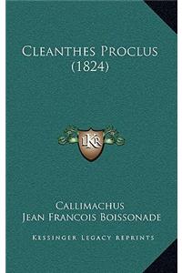 Cleanthes Proclus (1824)