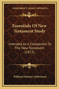 Essentials Of New Testament Study