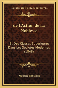 de L'Action de La Noblesse