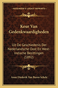 Keur Van Gedenkwaardigheden