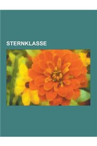 Sternklasse: Schwarzes Loch, Weisser Zwerg, Supernova, Neutronenstern, Roter Zwerg, Brauner Zwerg, Blauer Riese, Pulsar, Veranderli