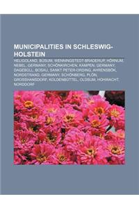 Municipalities in Schleswig-Holstein