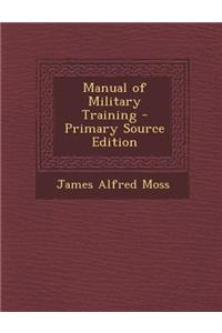 Manual of Military Training