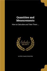 Quantities and Measurements
