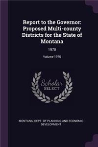 Report to the Governor