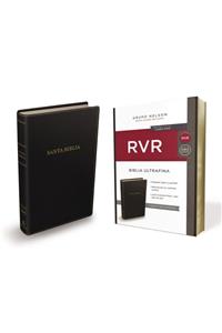 Santa Biblia Reina Valera Revisada (Rvr) Ultrafina, Negra Contemporánea