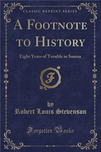 A Footnote to History