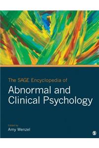 Sage Encyclopedia of Abnormal and Clinical Psychology