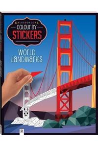 Kaleidoscope Colour by Stickers: World Landmarks
