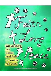 livro de colorir para cristãos nível fácil 20 desenhos pelo artista