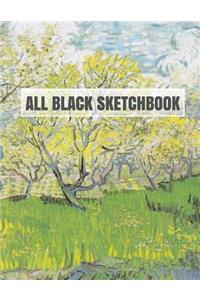 All Black Sketchbook