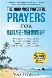 Prayer the 1000 Most Powerful Prayers for Mindfulness & Anger Management