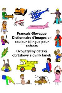 Français-Slovaque Dictionnaire d'images en couleur bilingue pour enfants