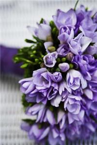 Beautiful Bouquet of Purple Flowers Journal