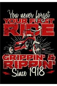 You Never Forget Your First Ride Grippin' & Rippin' Since 1918